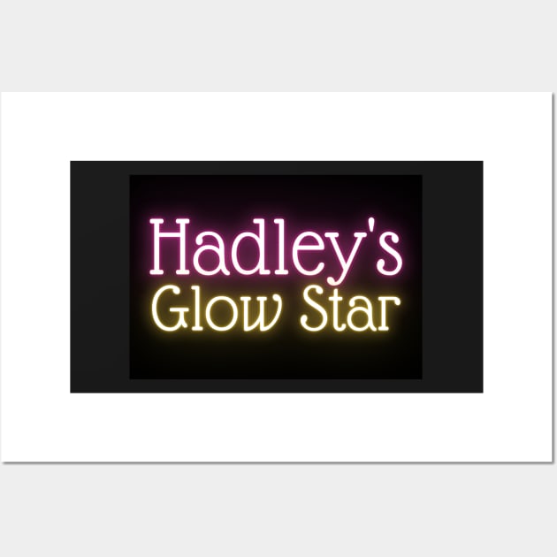 "Hadley's Glow Star" Title Wall Art by LaurenPatrick